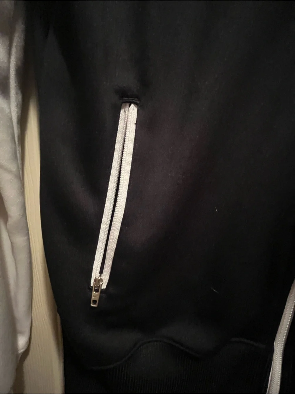 Nike Black & White Orioles Full-Zip Performance Jacket with Orange Logo